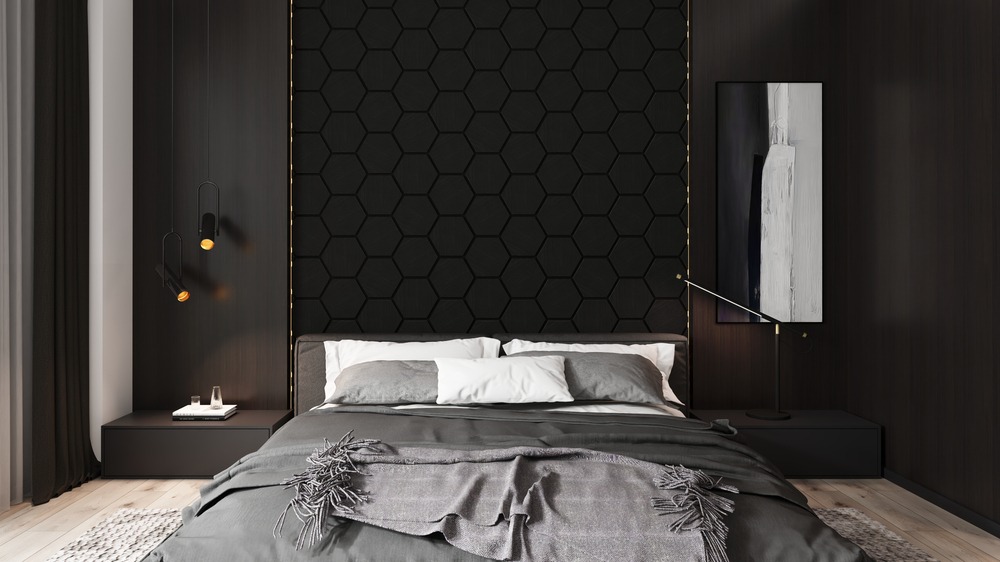 Flexible tambour wall panel